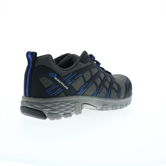 Nautilus Mens Stratus Composite Toe Electrical Hazard Gray Shoes (NWT) - Picture 7 of 7